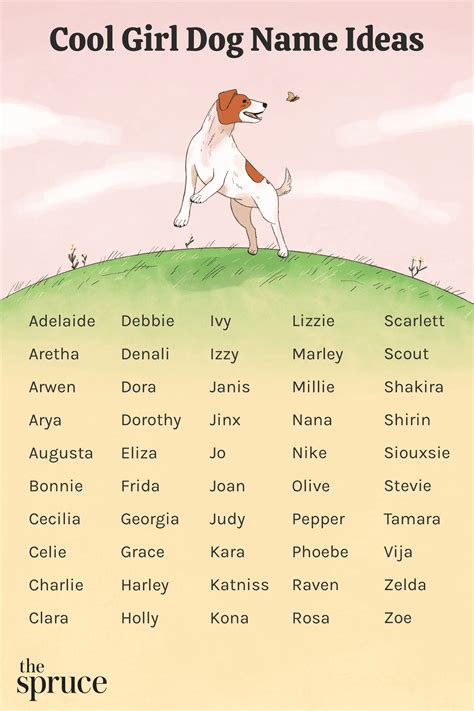 cool dog names female